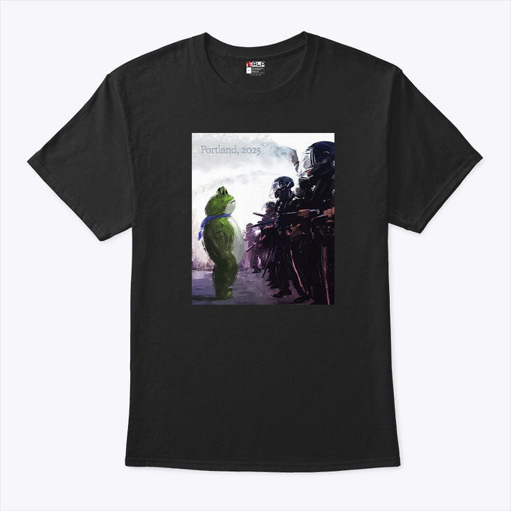 Resist Portland Frog I Stand With Frog T Shirt