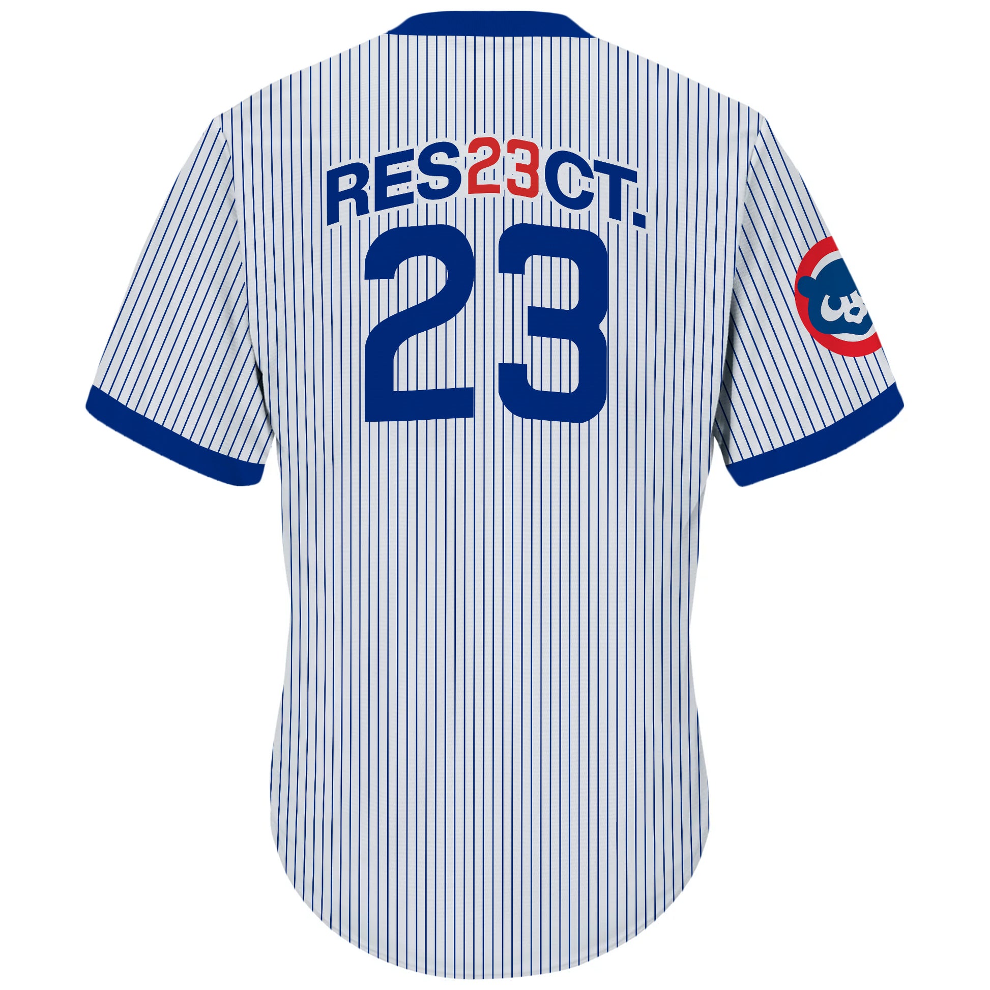 Respect Ryne Sandberg 23 Men V Neck Jersey
