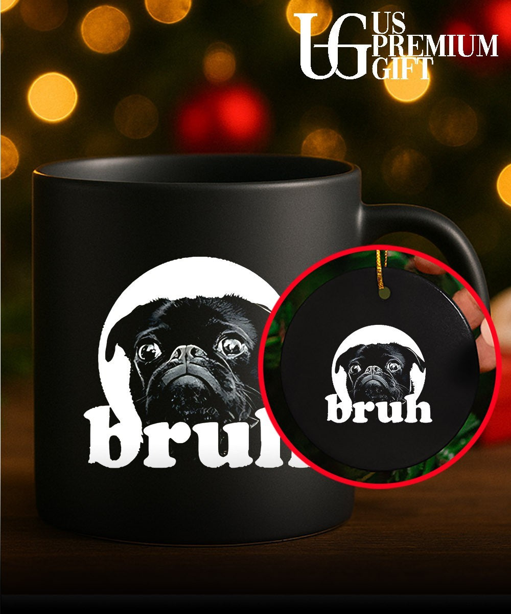 Resurrected Rides Don Abenante Dog Pug Says Bruh shirt