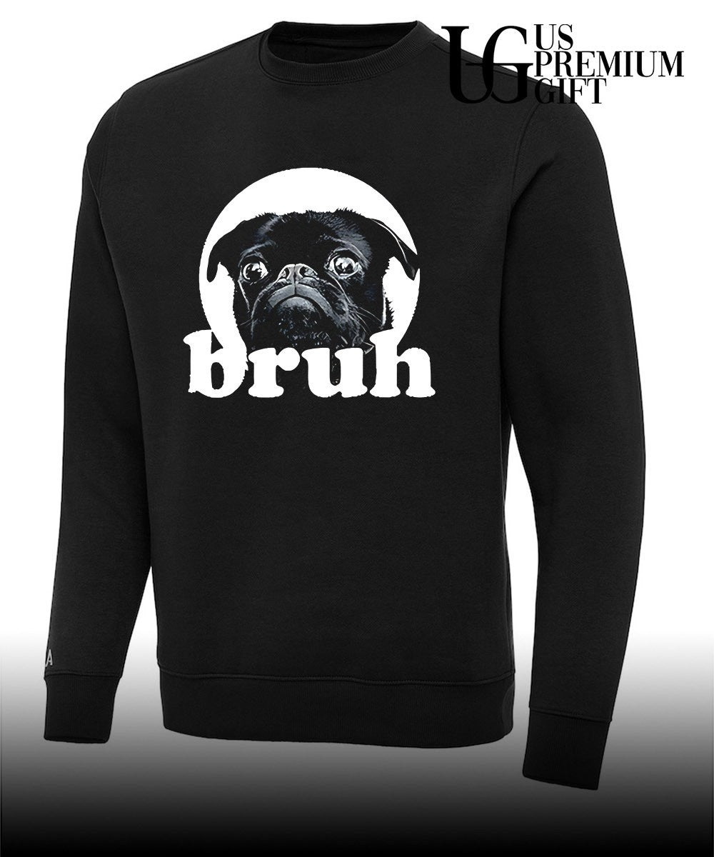 Resurrected Rides Don Abenante Dog Pug Says Bruh shirt