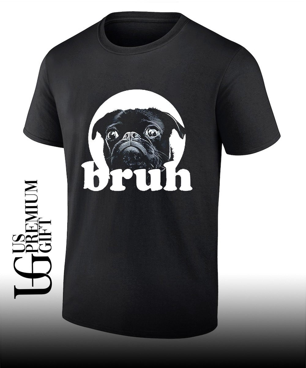 Resurrected Rides Don Abenante Dog Pug Says Bruh shirt