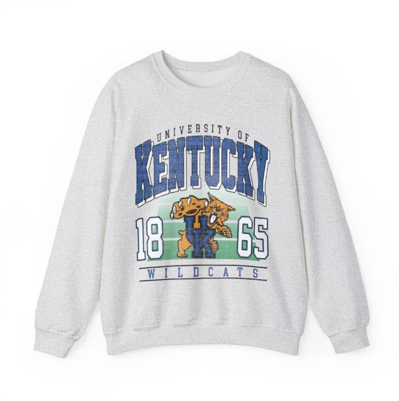 Retro Kentucky Crewneck Vintage Sweatshirt, Unisex Vintage Sweatshirt