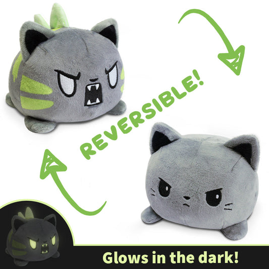 TeeTurtle Reversible Catzilla Plushie (Glow)
