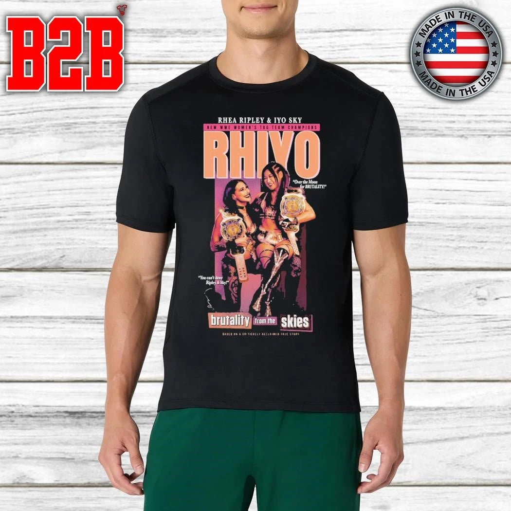 Rhea Ripley And Iyo Sky Rhiyo Tag Team Champions Shirt