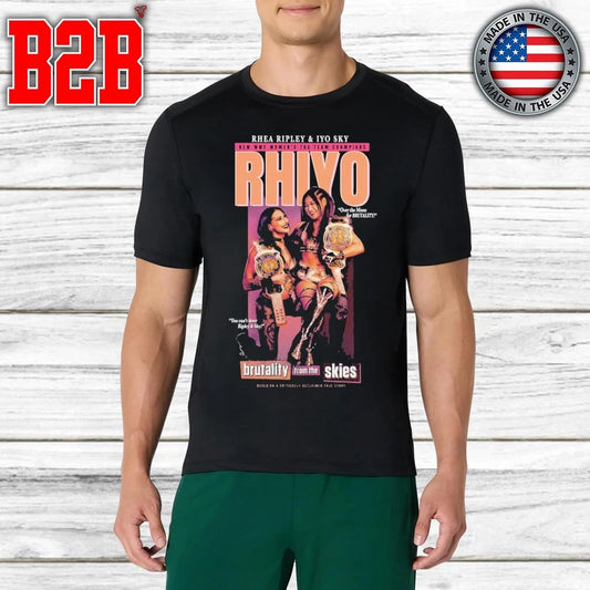 Rhea Ripley And Iyo Sky Rhiyo Tag Team Champions Shirt