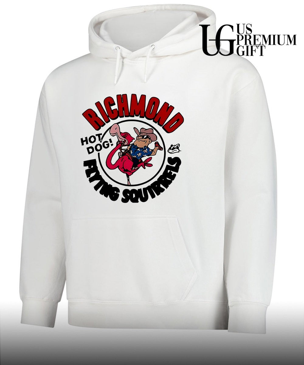 Richmond Flying Squirrels Hot Dog Flamingo shirt