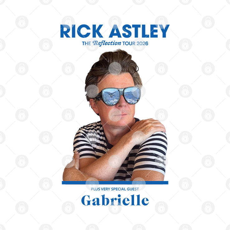 Rick Astley The Reflection Tour 2026 T Shirt