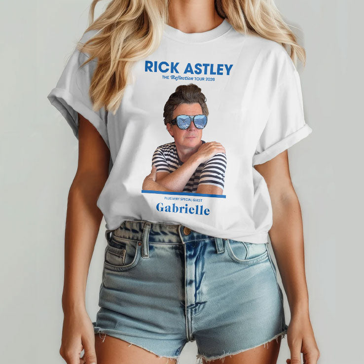 Rick Astley The Reflection Tour 2026 T Shirt
