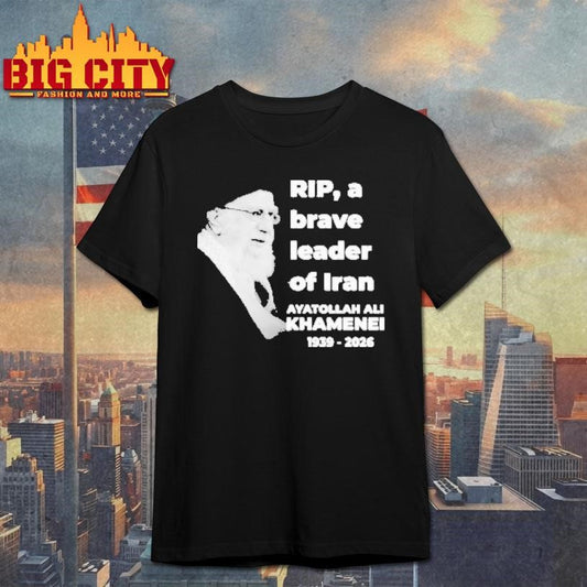 Rip, A Brave Leader Of Iran Ayatollah Ali Khamenei 1939-2026 Shirt