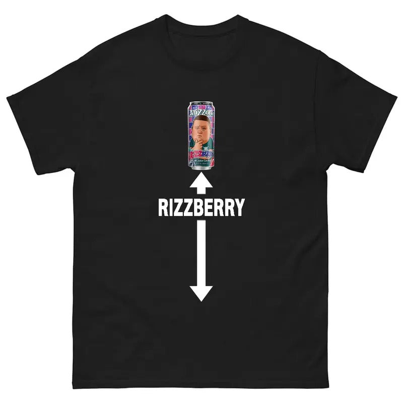 Rizzberry Arizona Tee Shirt, Unisex Casual Meme Graphic Tee, Gift for Him, funny summer t-shirts, Viral Internet Meme Shirt,