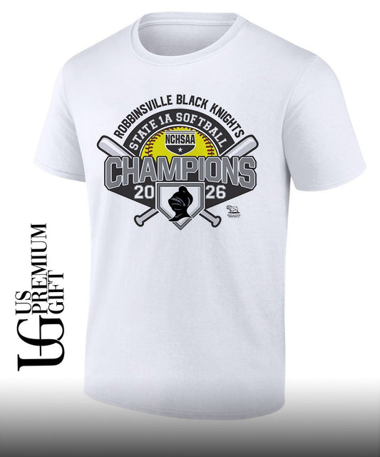 Robbinsville Black Knights NCHSAA 1A Softball State Champions 2026 shirt