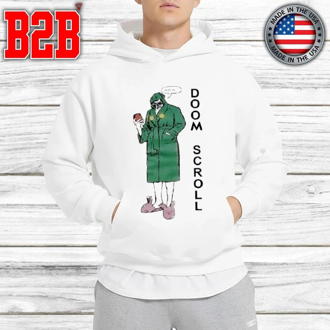 Robert Downey Jr Doom Scroll Phone Shirt