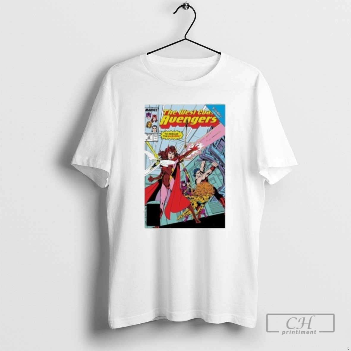 Robert Downey Jr Wearing The West Coast Avengers T Shirts - clothing by TeeHivey.com