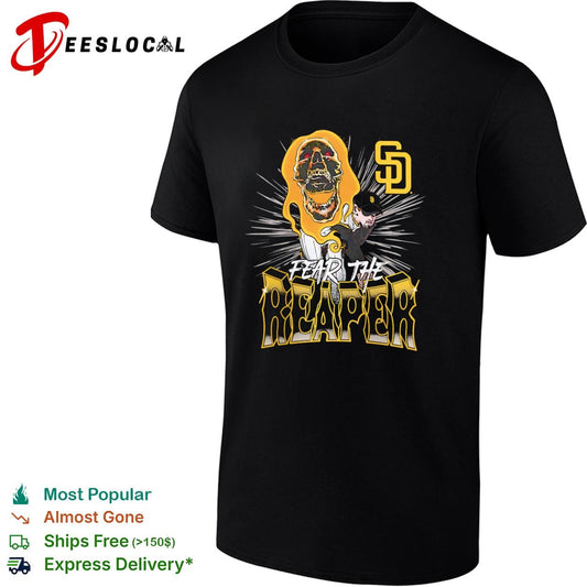 Robert Suarez San Diego Padres MLB Fear the Reaper shirt