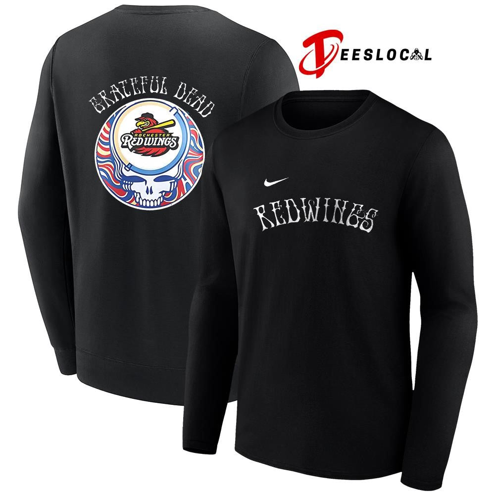Rochester Red Wings x Grateful Dead Triple A logo shirt