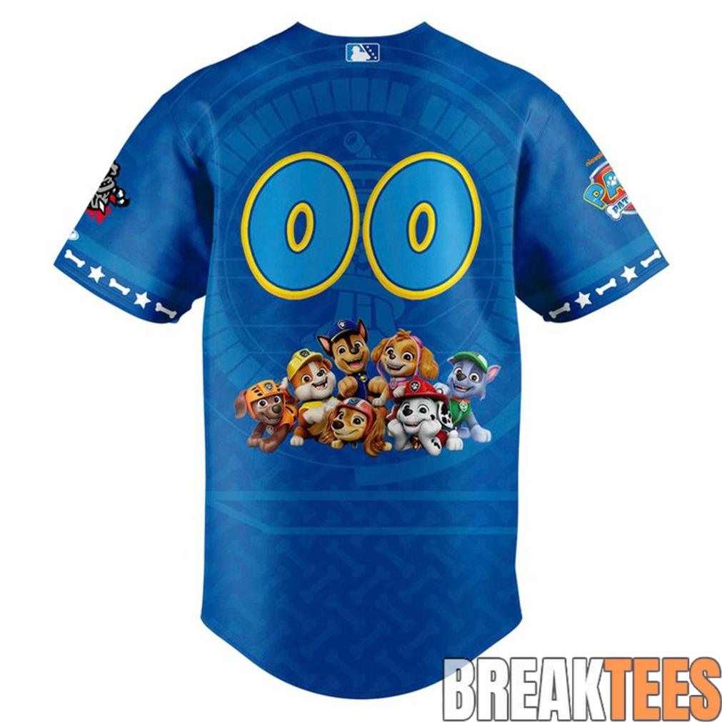 Rocket City Trash Pandas 2026 Paw Patrol Adventure Day Jersey