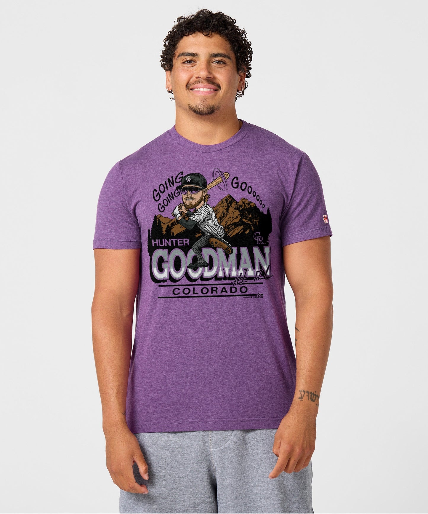 Rockies Hunter Goodman Signature