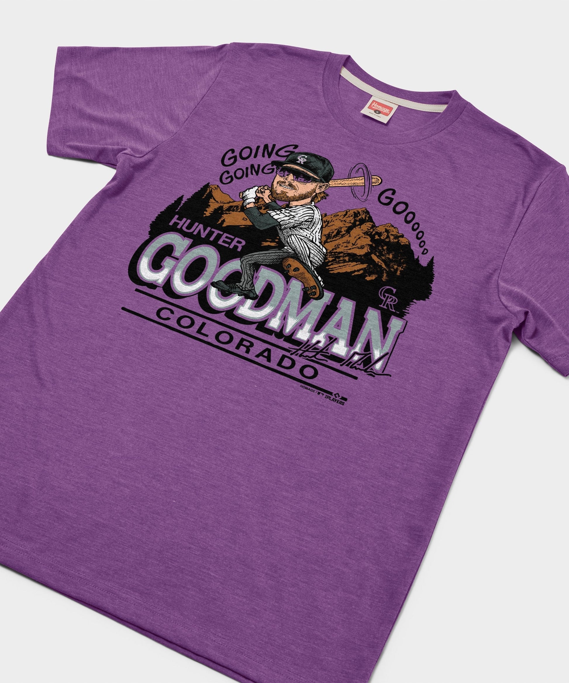 Rockies Hunter Goodman Signature