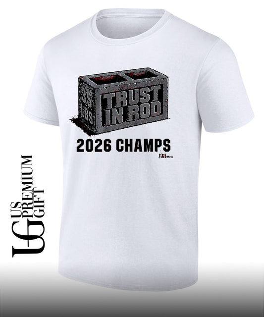Rod Brind’Amour Carolina Hurricanes Trust in Rod 2026 Champs shirt