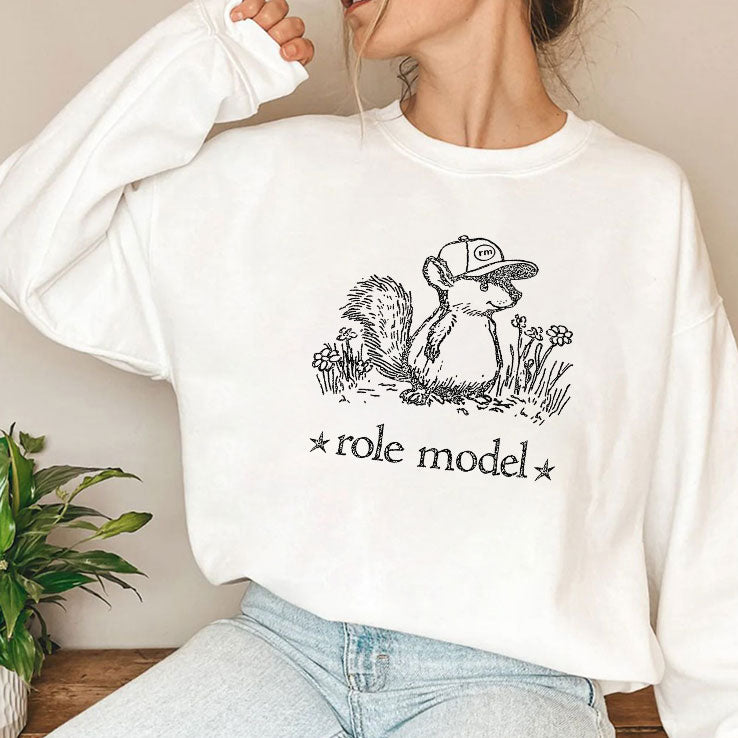 Role Model Squirrel T Shirt