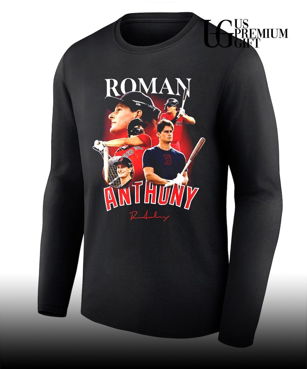 Roman Anthony Rookie Boston Red Sox baseball signature shirt