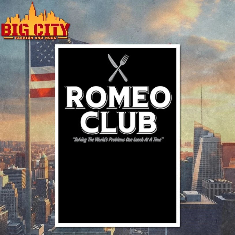 Romeo Club Solving The World’s Problems One Lunch At A Time T-shirt
