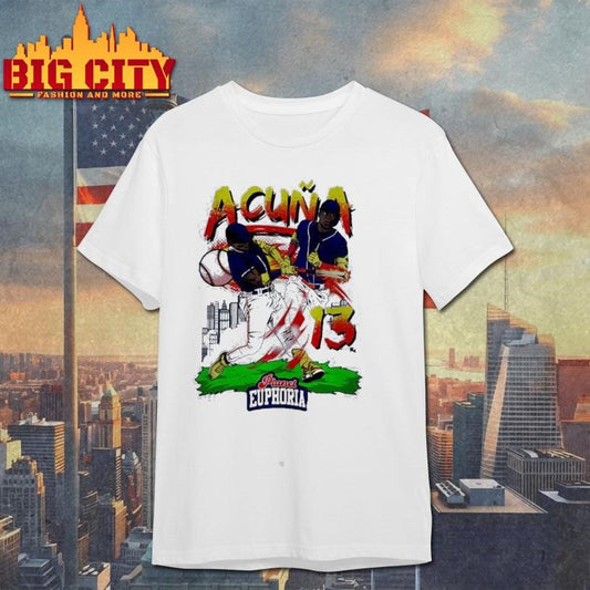 Ronald Acuna Atlanta Braves Hand Drawn Artwork Shirt