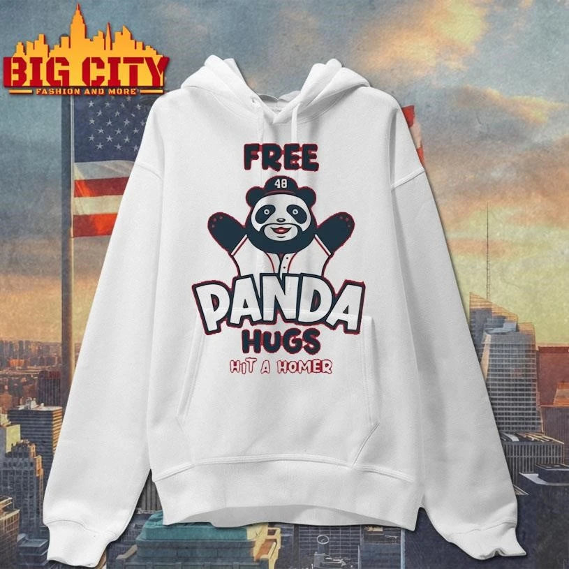 Ronald Acuna Jr Free Panda Hug Hit A Homer Shirt