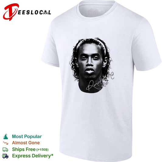 Ronaldinho big head signature shirt