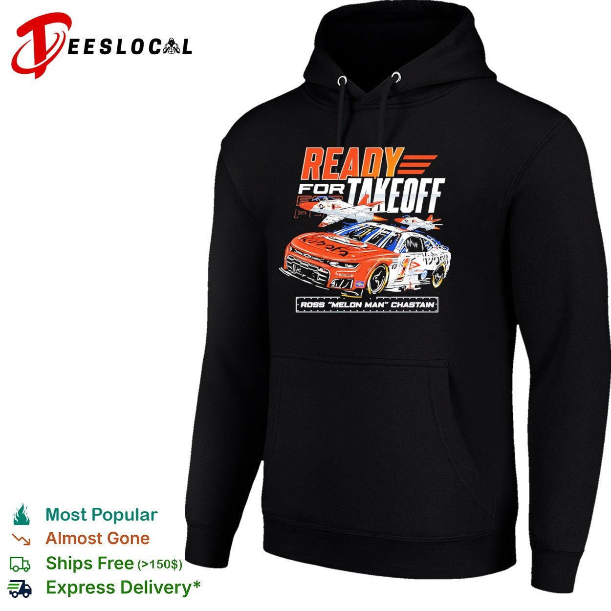 Ross Chastain Trackhouse Racing NASCAR Ready for Takeoff Kubota Nascar Racing shirt