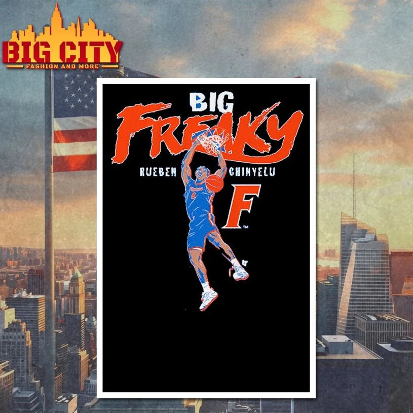 Rueben Chinyelu Big Freaky Florida Basketball T-shirt