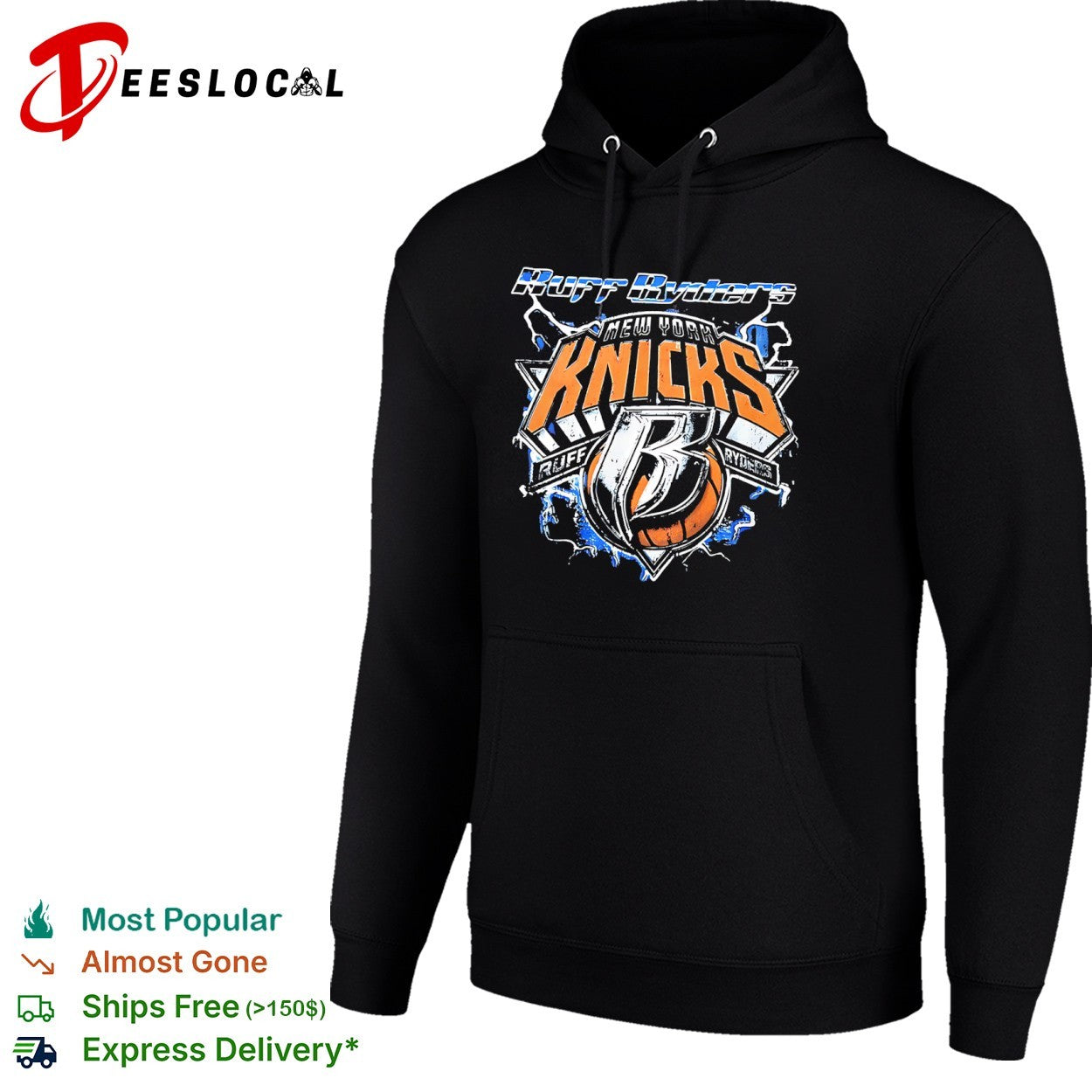 Ruff Ryders New York Knicks B logo shirt