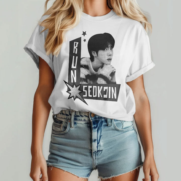 Run Seokjin Los Angeles Tour 2025 T Shirt