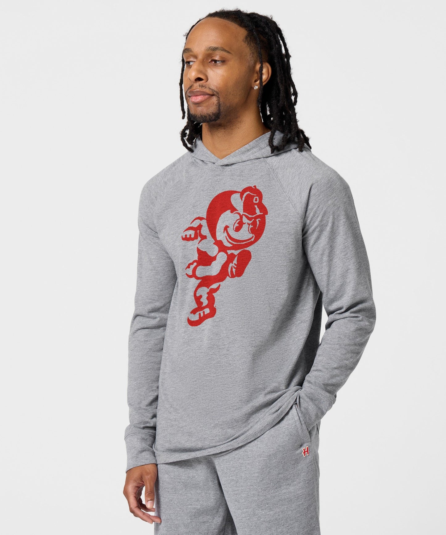 Running Brutus The Buckeye Lightweight Hoodie