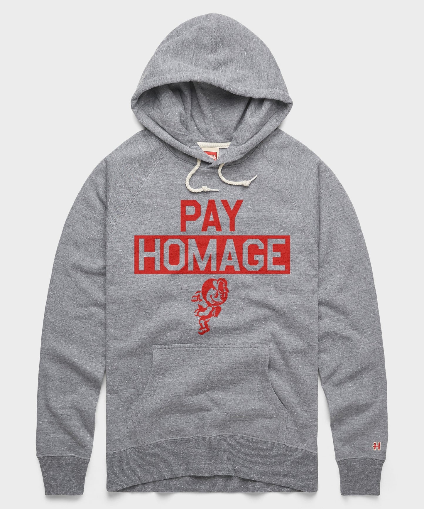 Running Brutus The Buckeye Pay Homage Hoodie