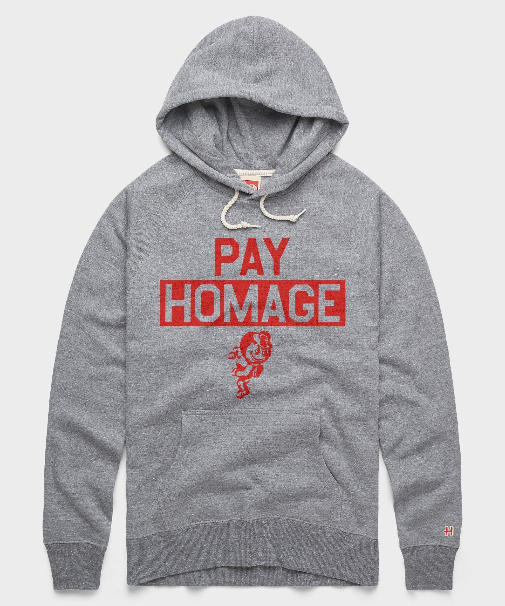 Running Brutus The Buckeye Pay Homage Hoodie