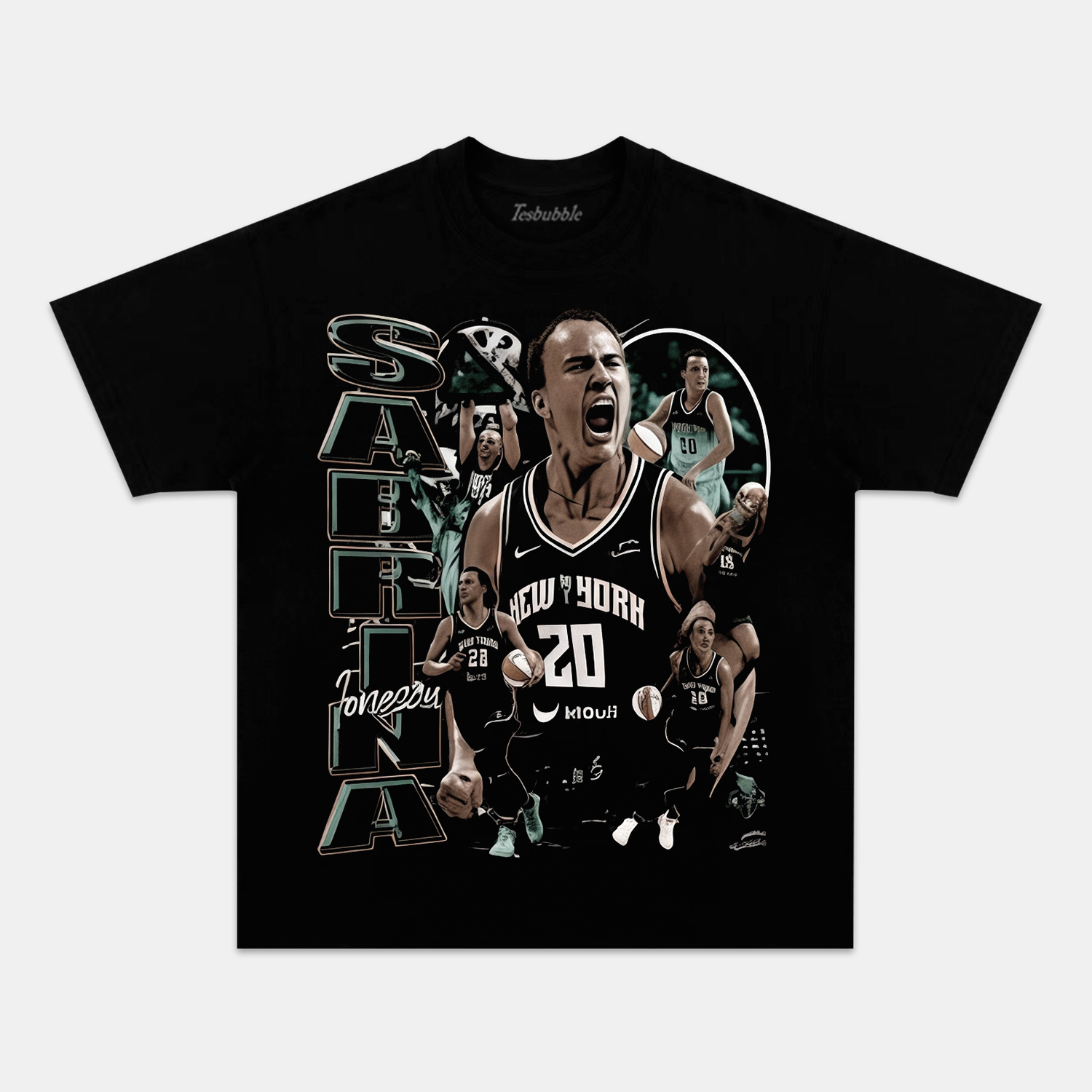 SABRINA IONESCU TEE Style001 - clothing by TeeHivey.com (Image 1)