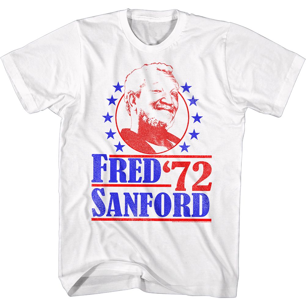 Redd Foxx - Vote For Fred - Short Sleeve - Adult - T-Shirt - clothing by TeeHivey.com