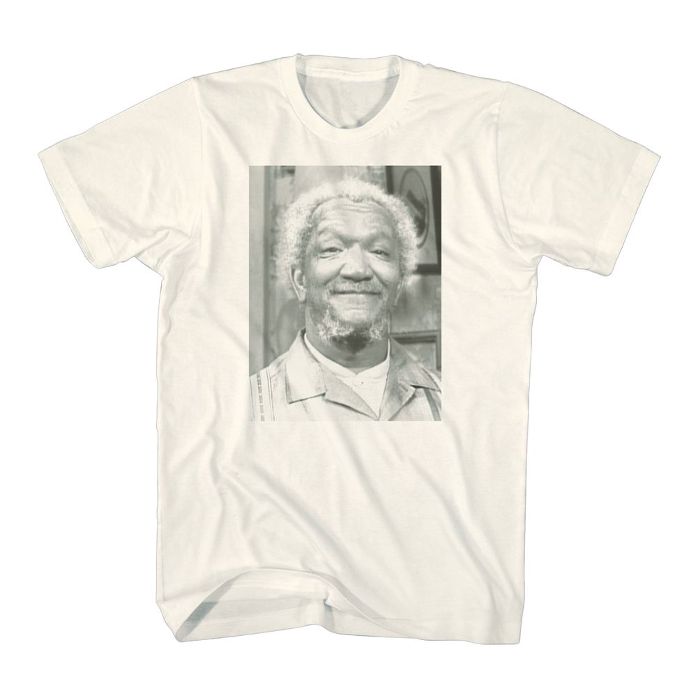 Redd Foxx - Square Picture - Short Sleeve - Adult - T-Shirt - clothing by TeeHivey.com