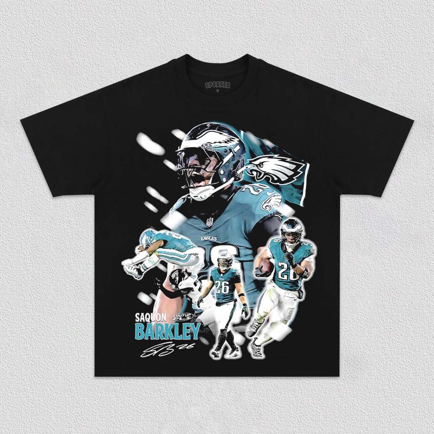 SAQUON BARKLEY TEE Style001 - clothing by TeeHivey.com (Image 2)