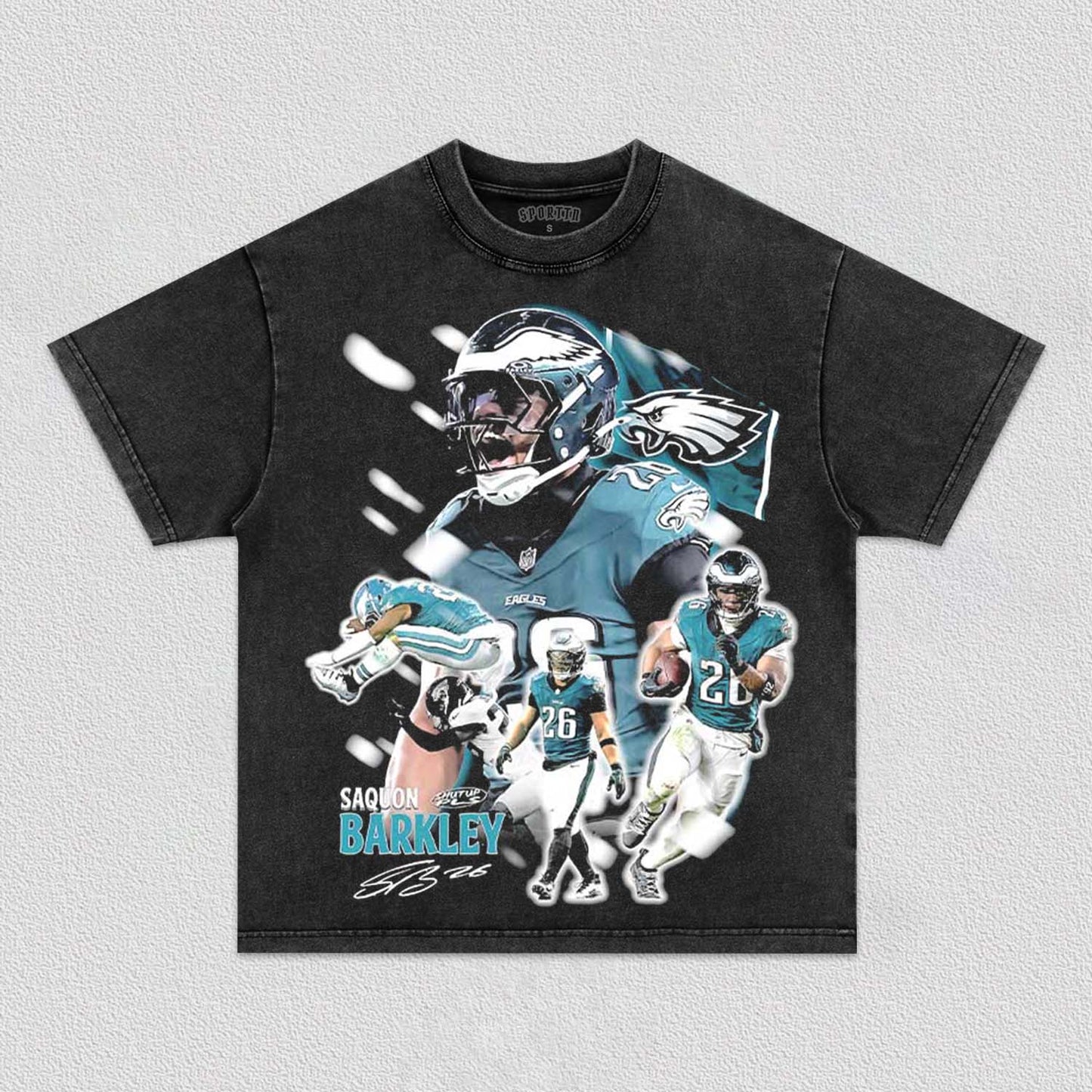 SAQUON BARKLEY TEE Style001 - clothing by TeeHivey.com (Image 1)