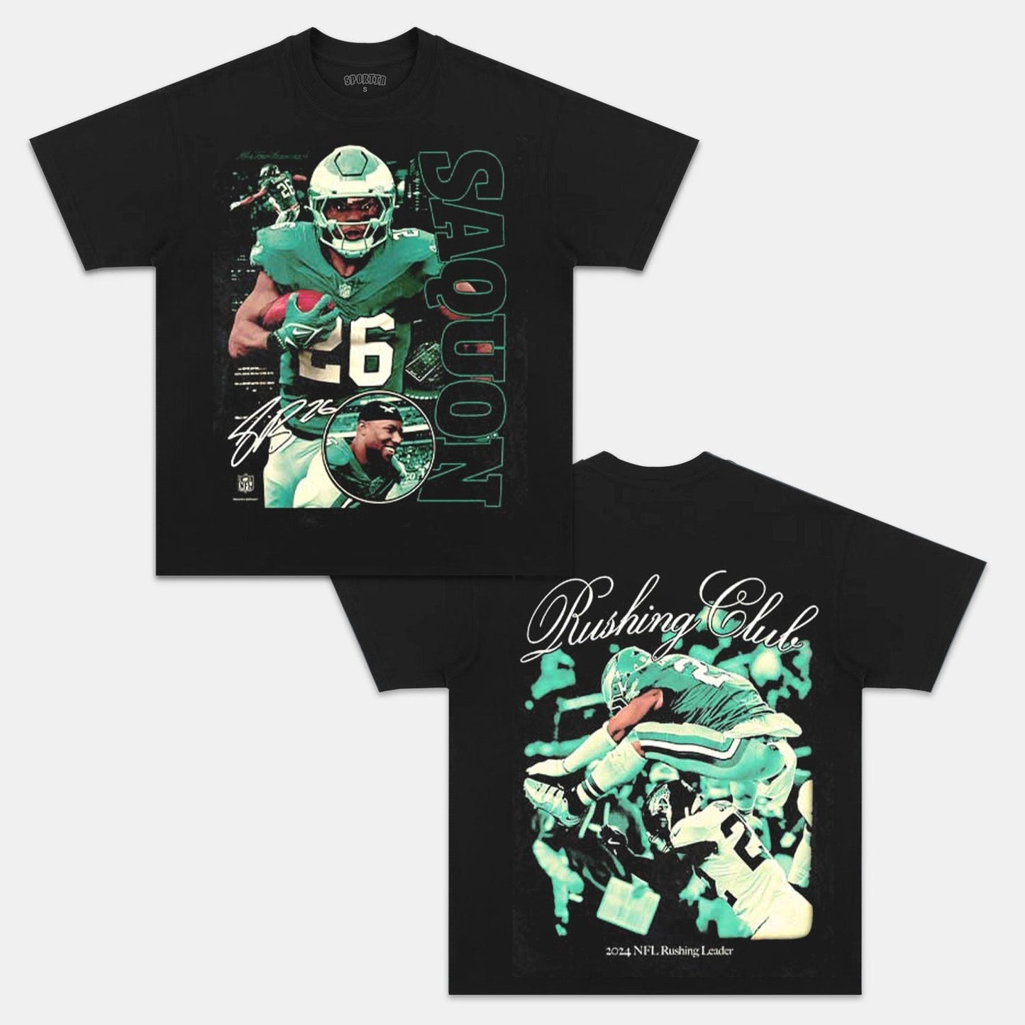 SAQUON BARKLEY 2 TEE - clothing by TeeHivey.com (Image 2)