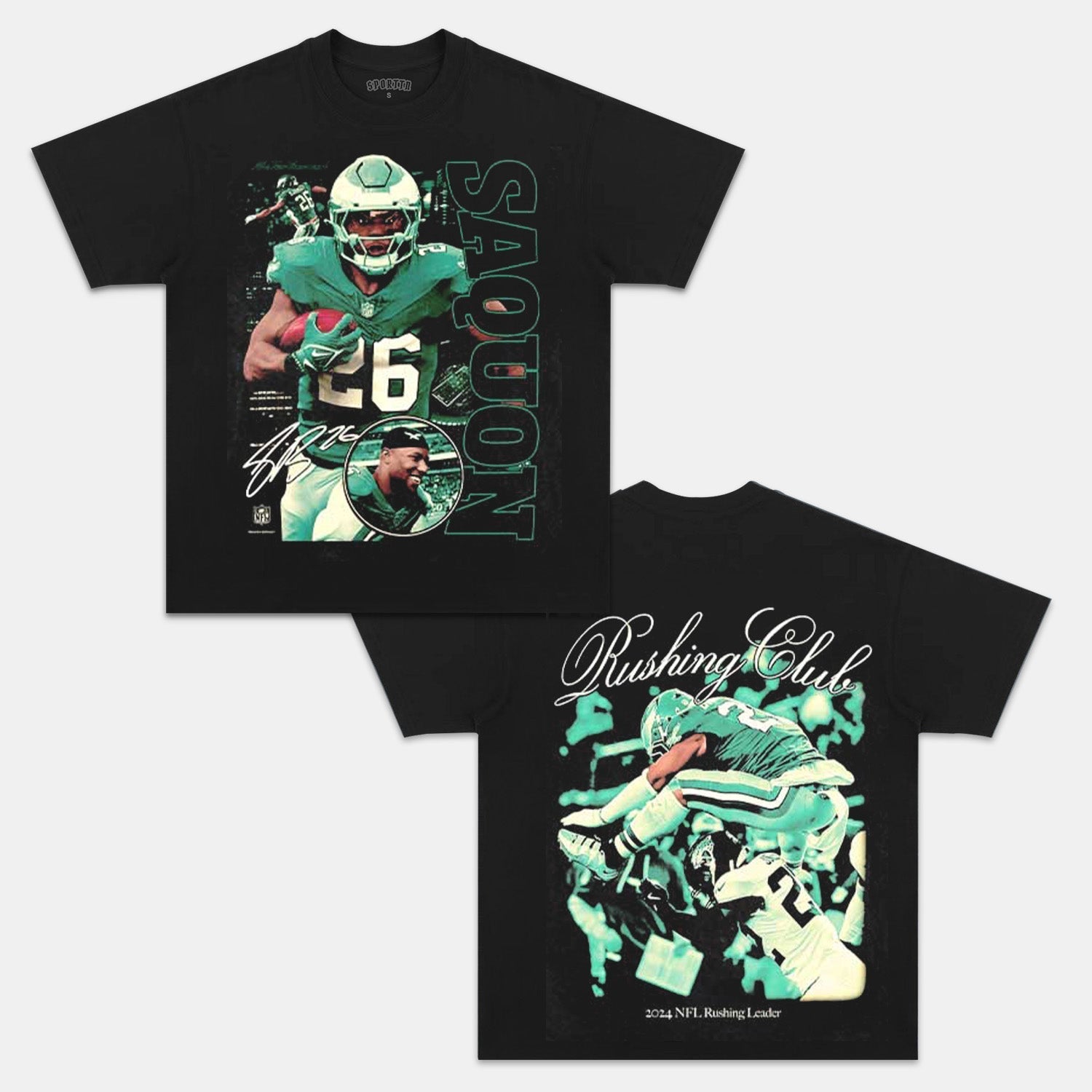 SAQUON BARKLEY 2 TEE - clothing by TeeHivey.com (Image 2)