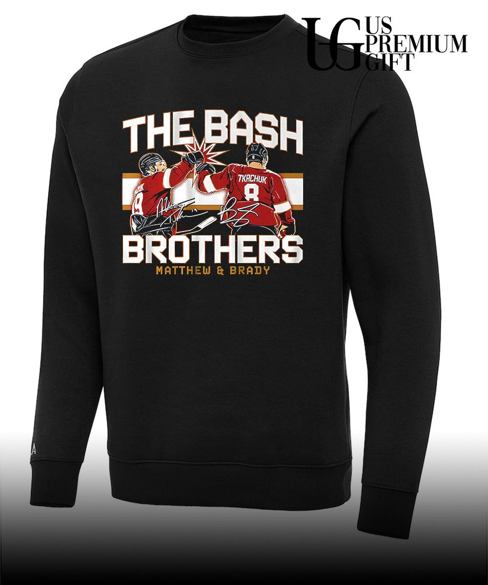 Matthew and Brady Tkachuk NHL Florida Panthers The Bash Brothers signature shirt