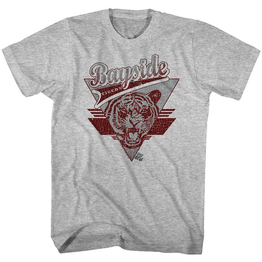 Saved By The Bell - Tiger Pride - Short Sleeve - Heather - Adult - T-Shirt - clothing by TeeHivey.com