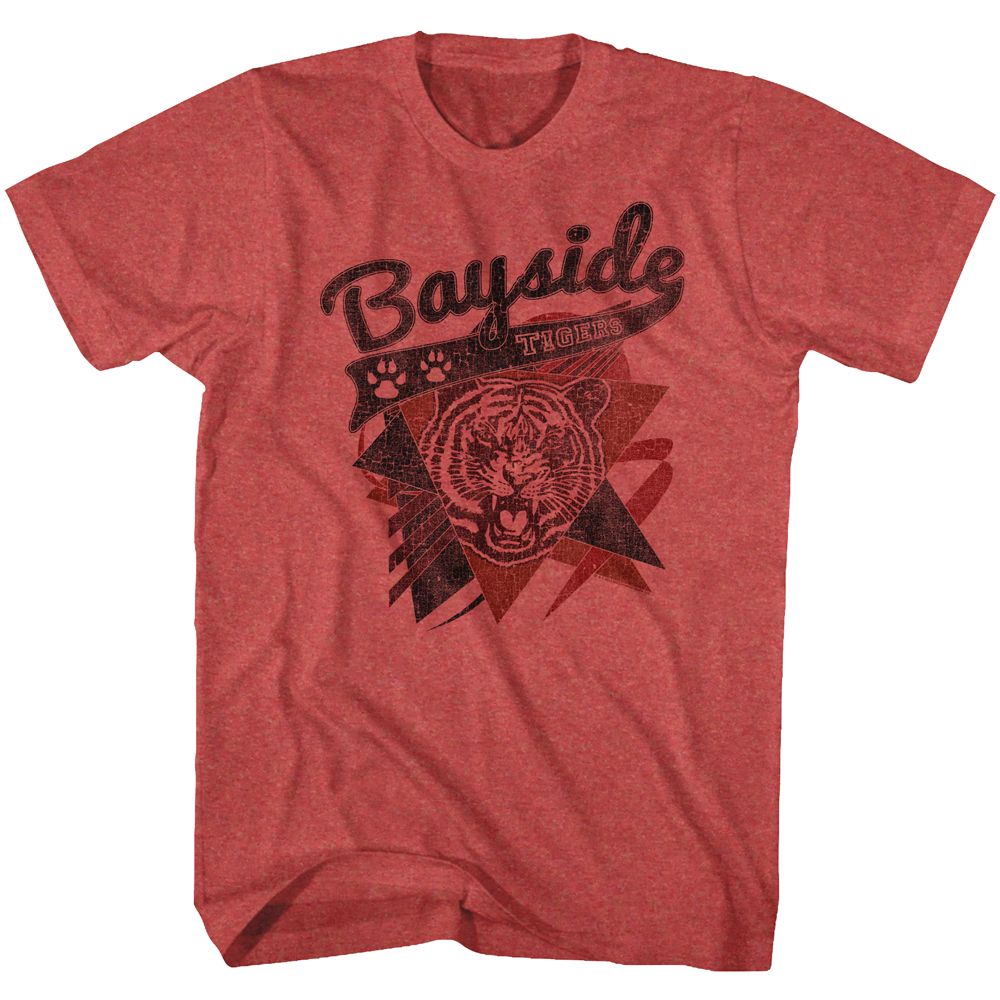 Saved By The Bell - Sharp Tigers - Short Sleeve - Heather - Adult - T-Shirt - clothing by TeeHivey.com