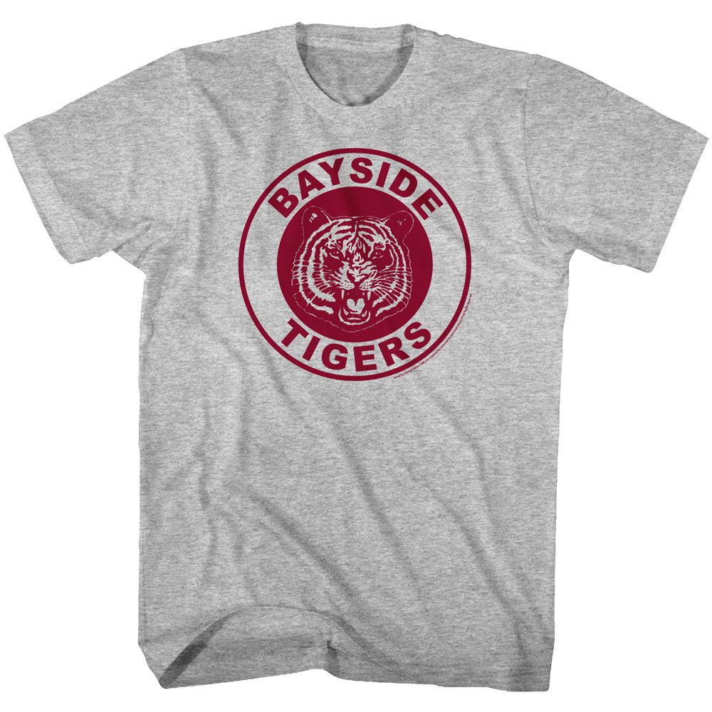 Saved By The Bell - Bayside Tigers - Short Sleeve - Heather - Adult - T-Shirt - clothing by TeeHivey.com
