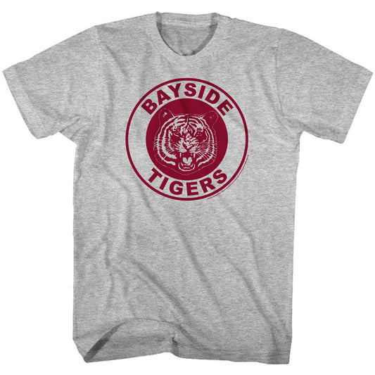 Saved By The Bell - Bayside Tigers - Short Sleeve - Heather - Adult - T-Shirt - clothing by TeeHivey.com