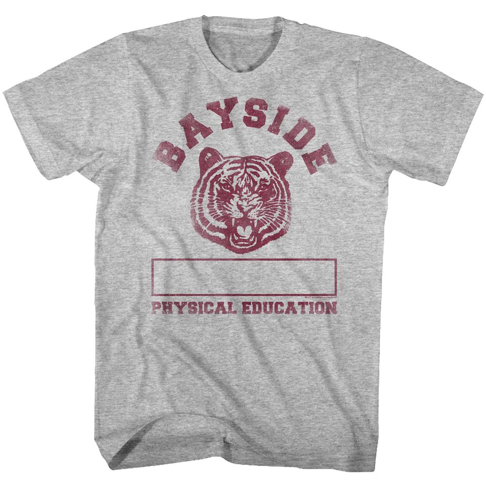 Saved By The Bell - P.E. - Short Sleeve - Heather - Adult - T-Shirt - clothing by TeeHivey.com