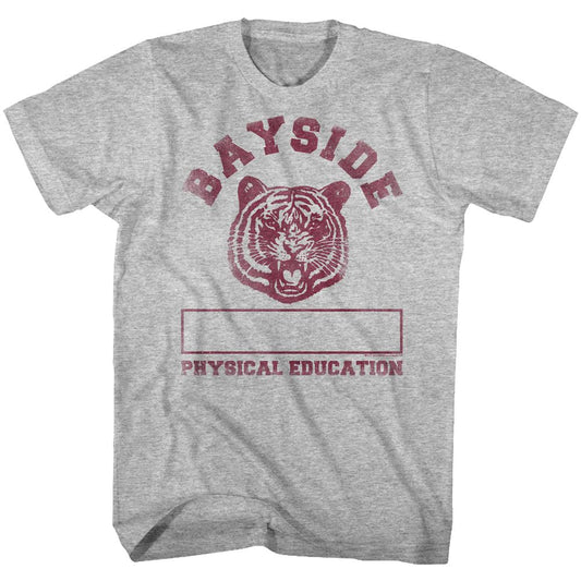 Saved By The Bell - P.E. - Short Sleeve - Heather - Adult - T-Shirt - clothing by TeeHivey.com